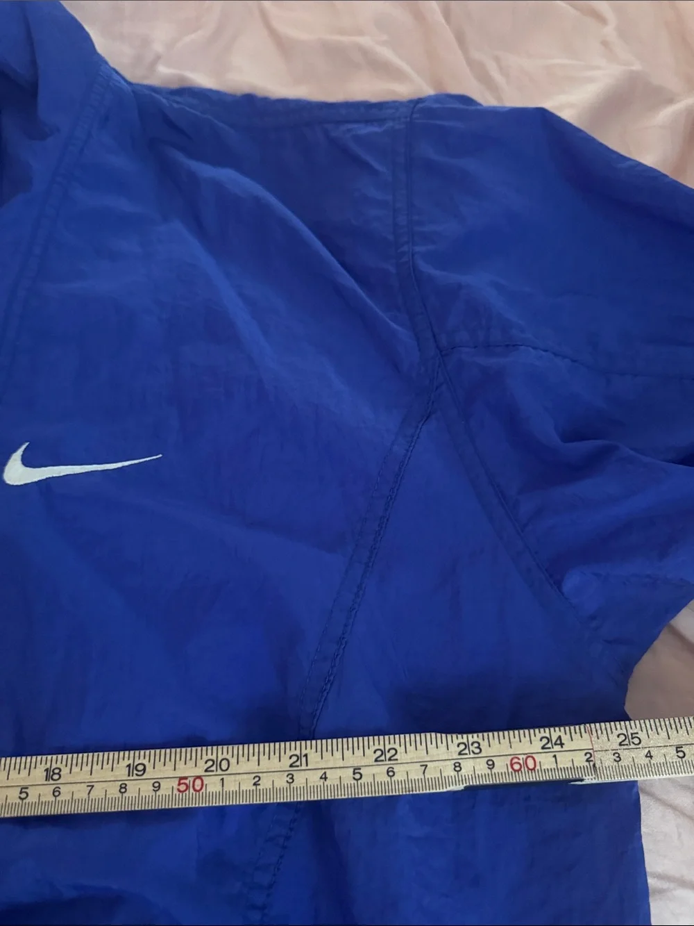 Vintage 90s Nike Blue Windbreaker Jacket Youth XL 16-18